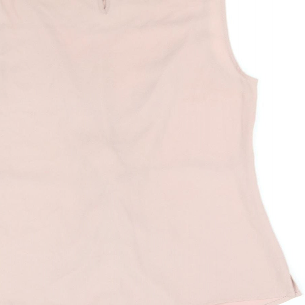 new loook Womens Pink Pullover Jumper Size 10