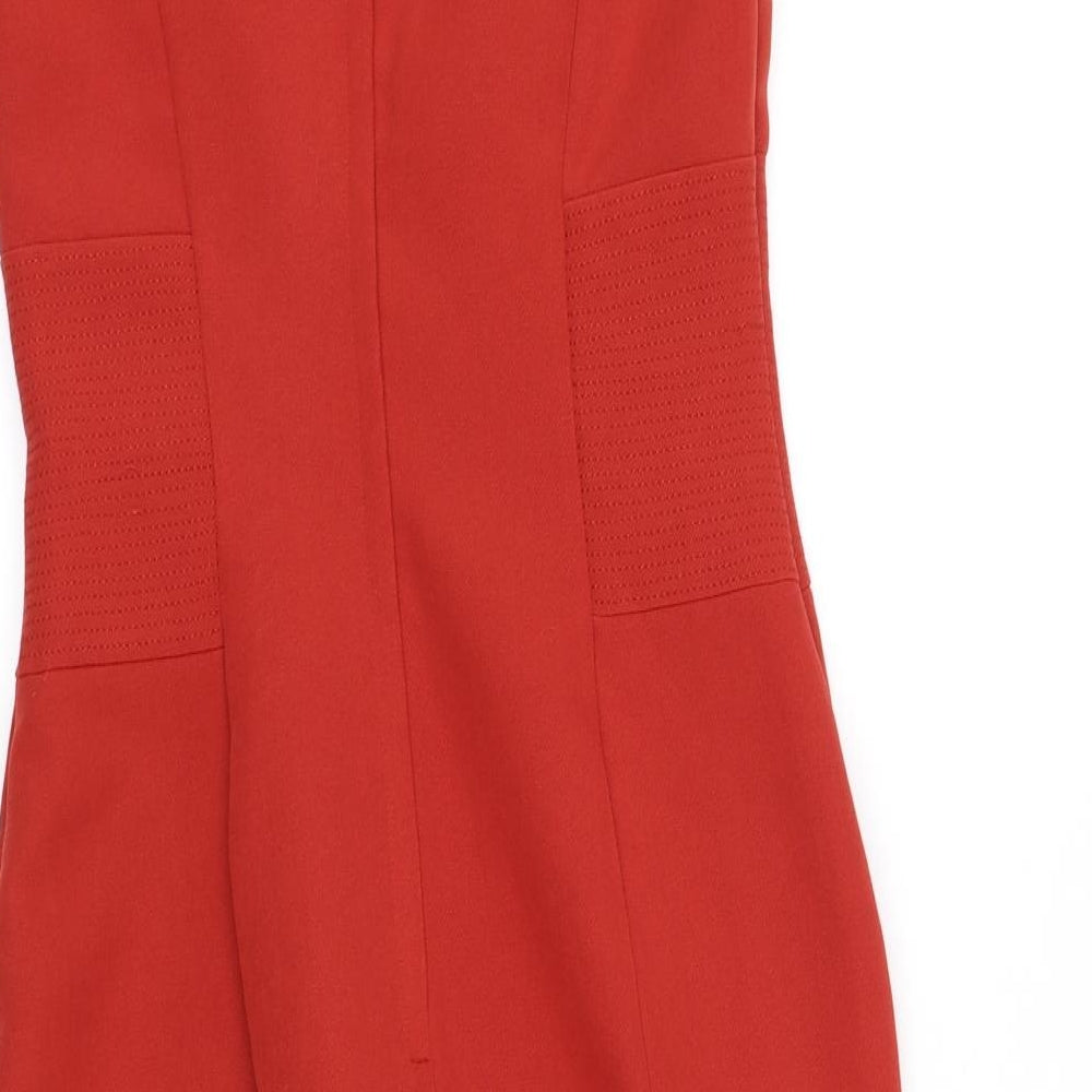 dorthy perkins Womens Red Fit & Flare Size 8