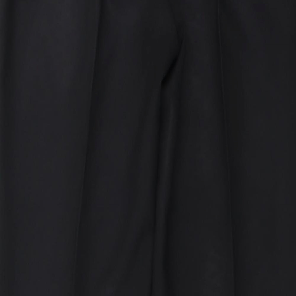 George Womens Black Trousers Size 10 L25 in