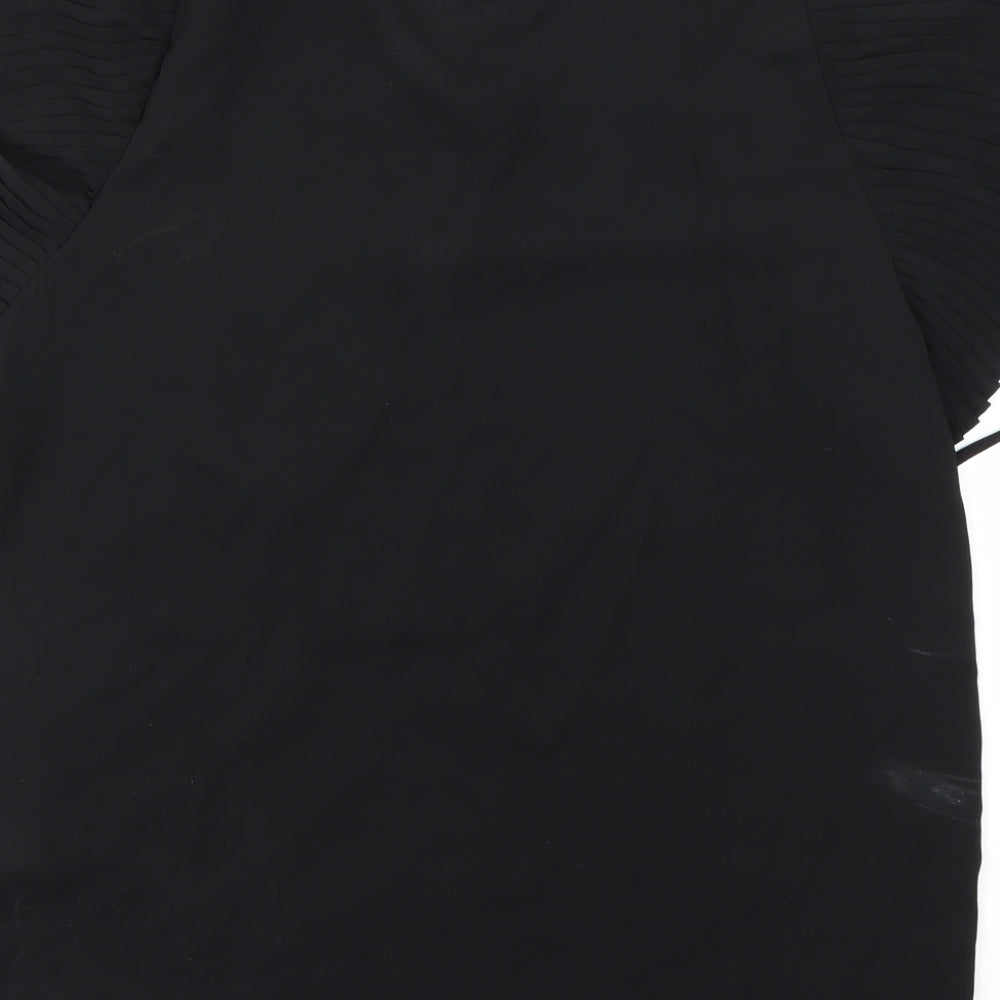 Atmosphere Womens Black Basic Blouse Size 12