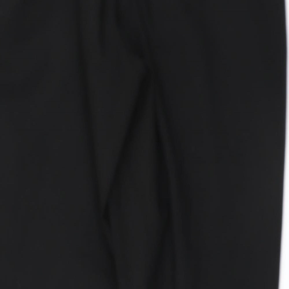 NEXT Womens Black Trousers Size 12 L22 in