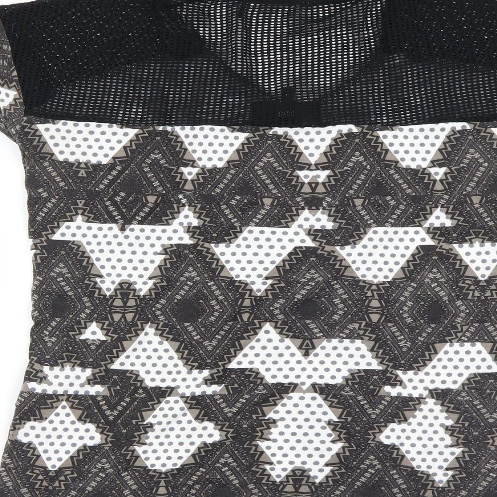 NEXT Womens Black Basic T-Shirt Size 10