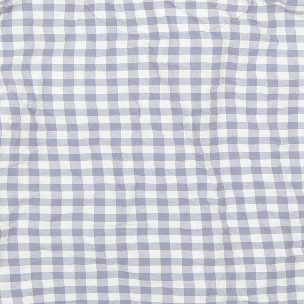 Marks & Spencer Boys Grey Basic Button-Up Size 9-10 Years