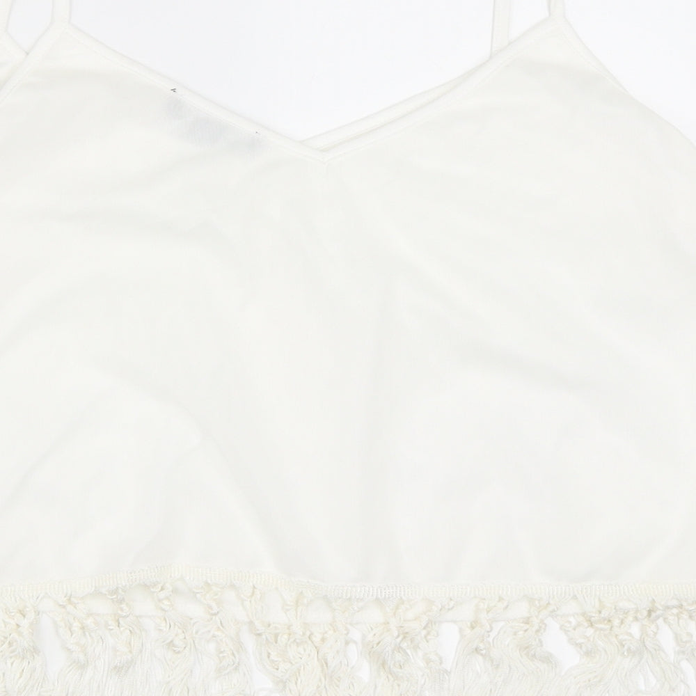 New Look Womens Ivory Basic Blouse Size 16