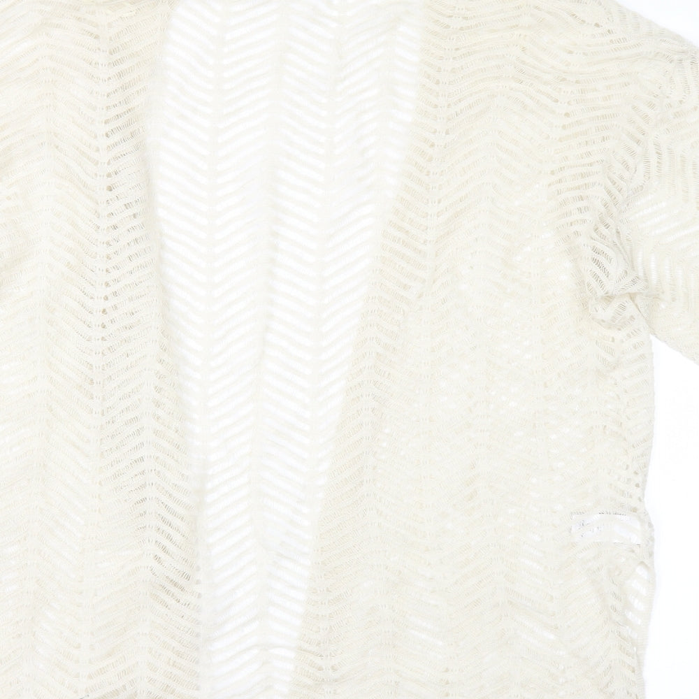 NEXT Womens Beige Cardigan Jumper Size 10