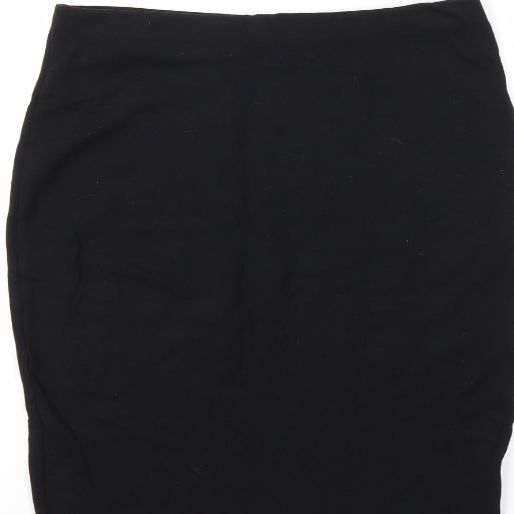 South Womens Black Straight & Pencil Skirt Size 10