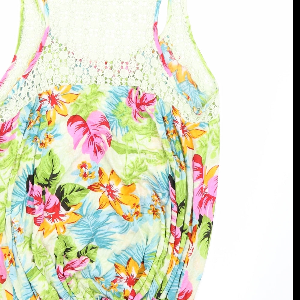 Lottie Womens Blue Basic Tank Size 8