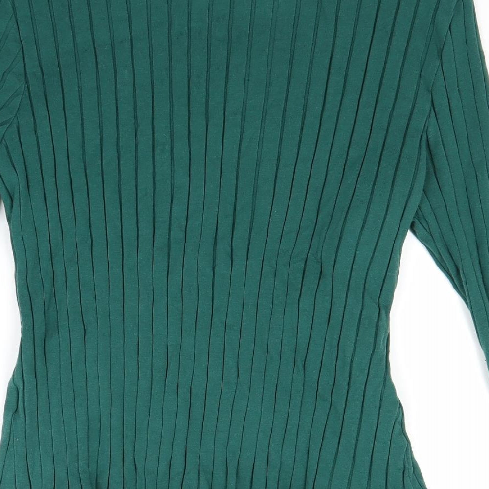 Preworn Womens Green Pullover Jumper Size S