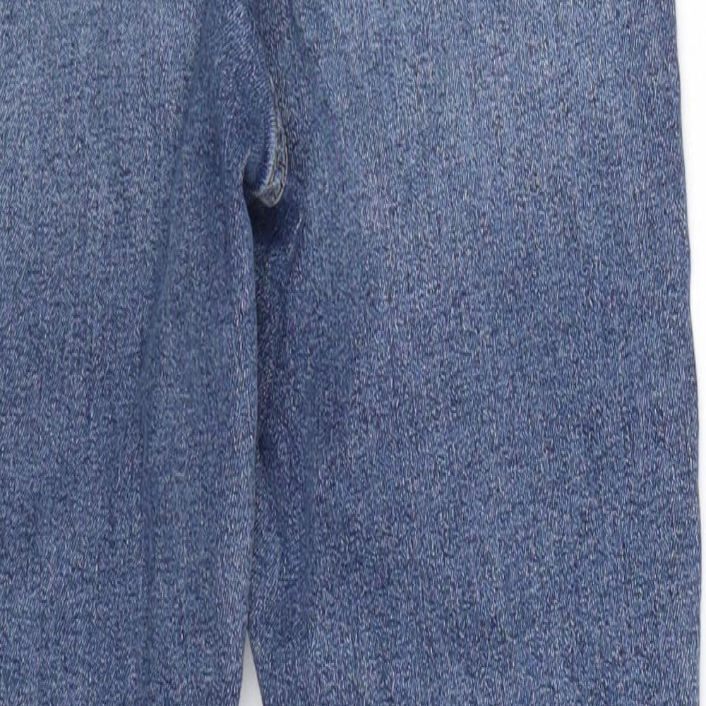 Topshop Womens Blue Denim Skinny Jeans Size 26 in L26 in