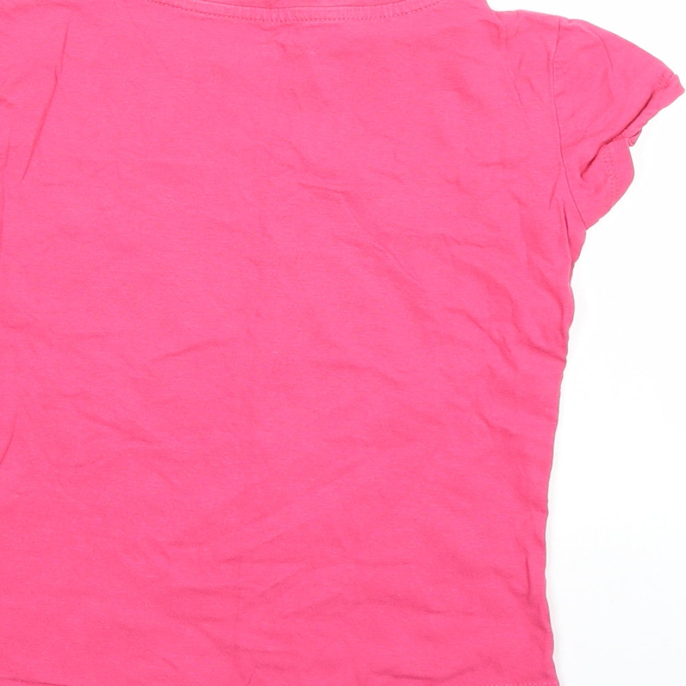 PEP&CO Girls Pink Basic T-Shirt Size 8-9 Years