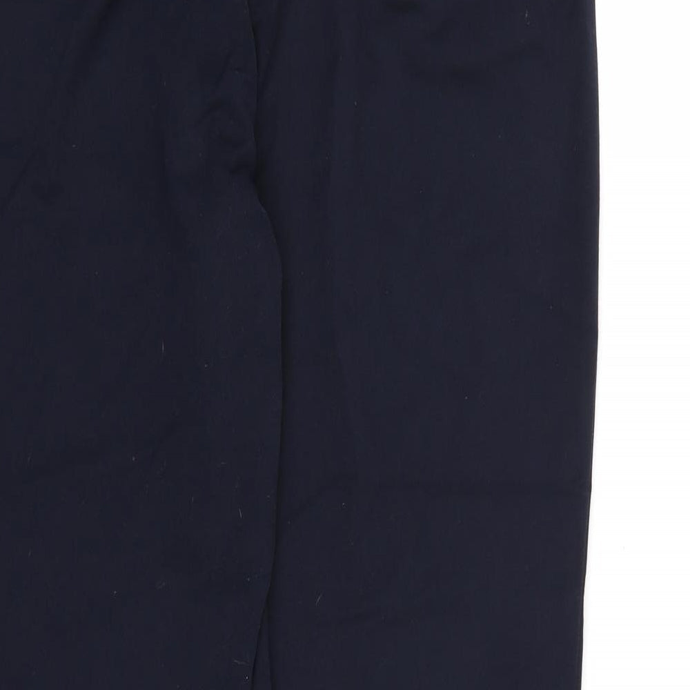 Marks and Spencer Womens Blue Rayon Dress Pants Trousers Size 12 L28 in