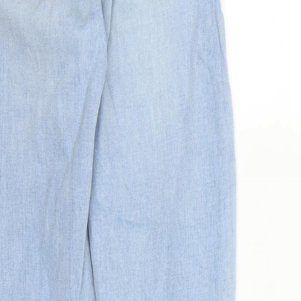 Denim co. Womens Blue Denim Skinny Jeans Size 6 L28 in