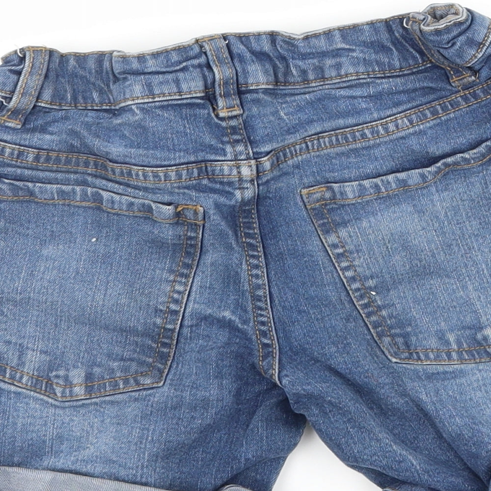 Avenue Boys Blue Denim Bermuda Shorts Size 7-8 Years