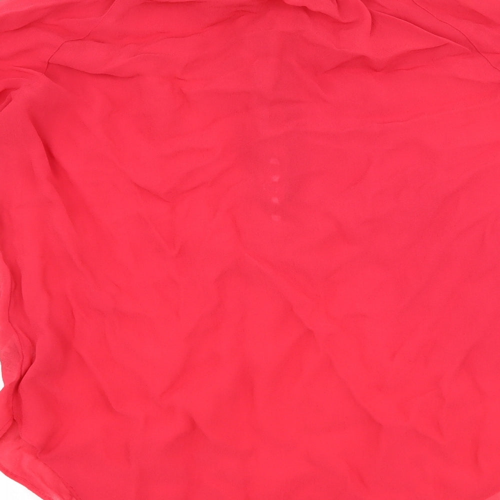 NEXT Womens Pink Basic Blouse Size 12