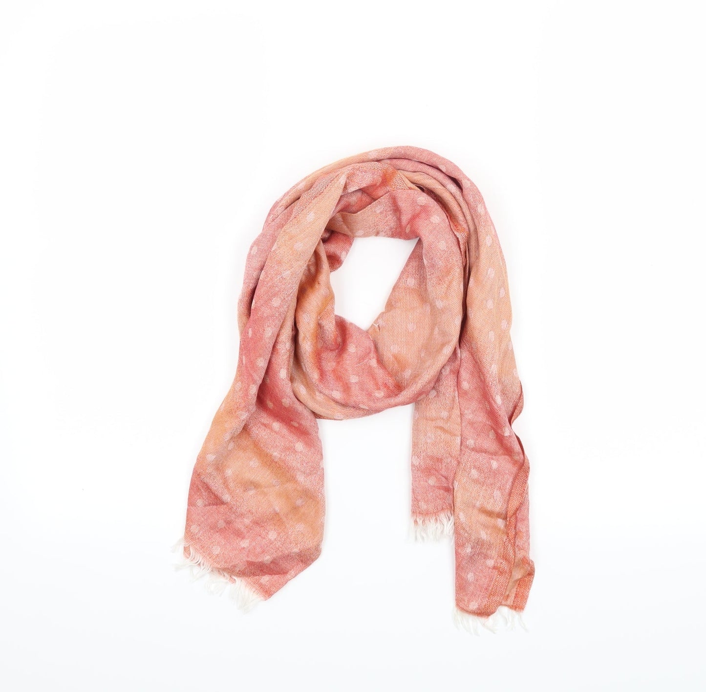 Preworn Womens Pink Scarf