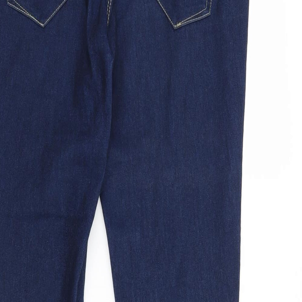 Denim & Co. Womens Blue Jegging Jeans Size 10 L30 in