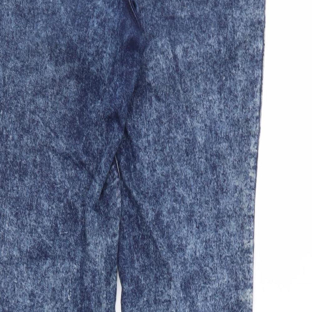 Brand and care label for /Denim women’s blue jegging jeans, size UK 8, 29-inch leg