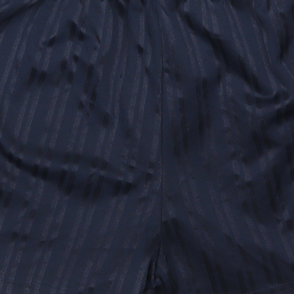 Mataln Boys Blue Striped Utility Shorts Size 7 Years