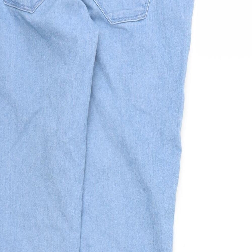 Denim & Co. Womens Blue Denim Jegging Jeans Size 10 L30 in