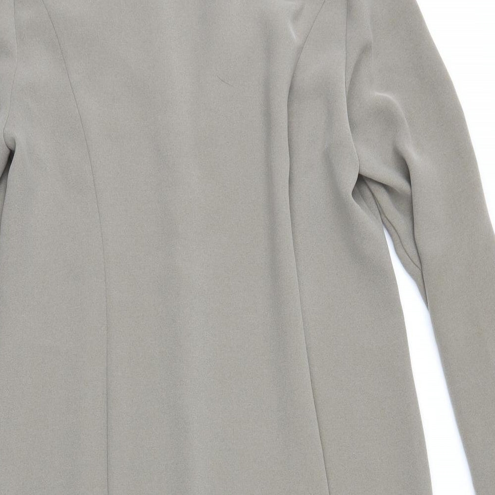 Frankenwalder Womens Beige Jacket Size 12