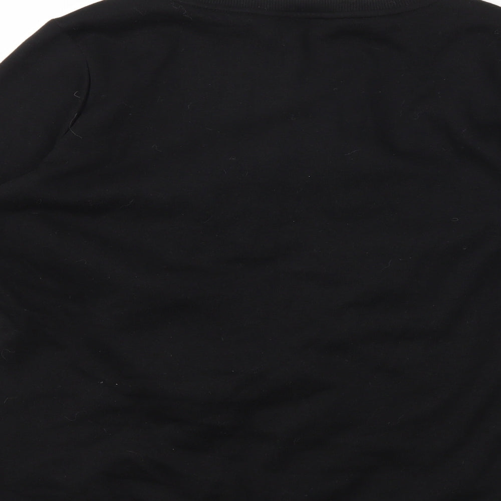 F&F Womens Black Pullover Sweatshirt Size 12