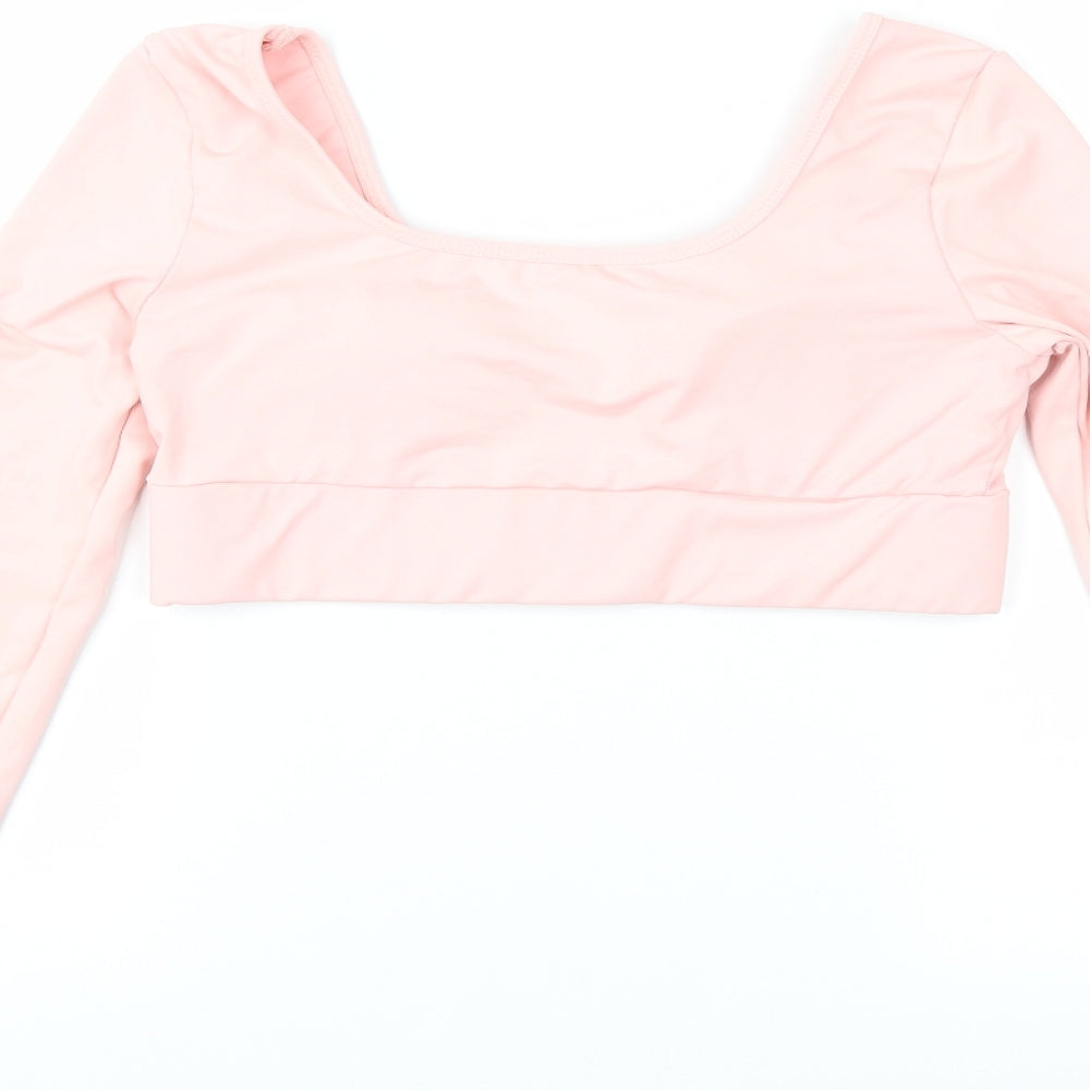 Preworn Womens Pink Basic T-Shirt Size M