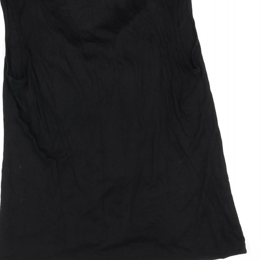 H&M Womens Black Basic Blouse Size M