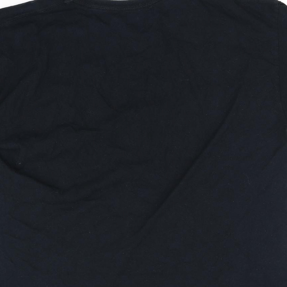 Love Island Womens Black Basic T-Shirt Size L
