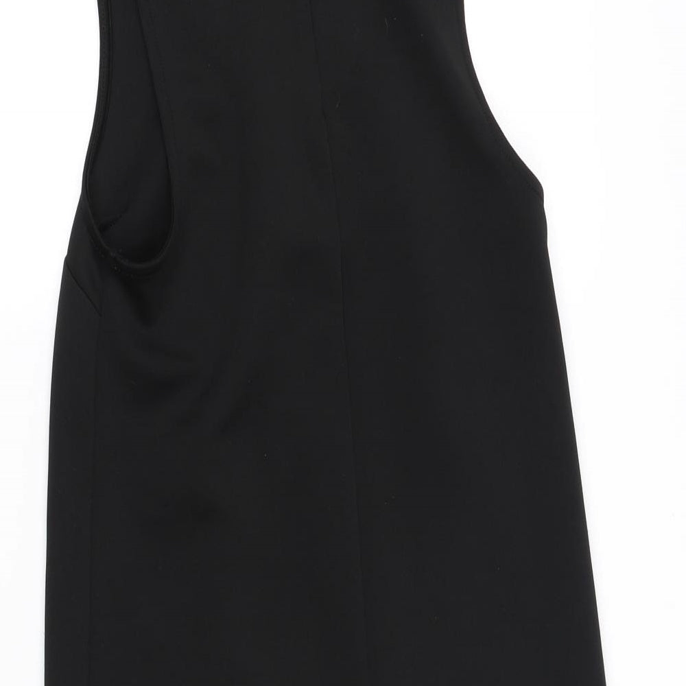 Topshop Womens Black Fit & Flare Size 8