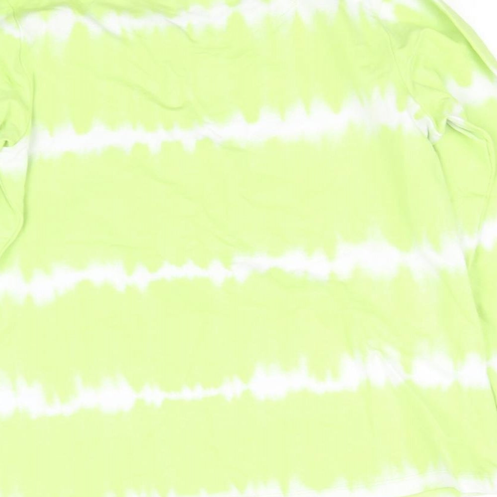 d&co Womens Green Pullover Jumper Size XS