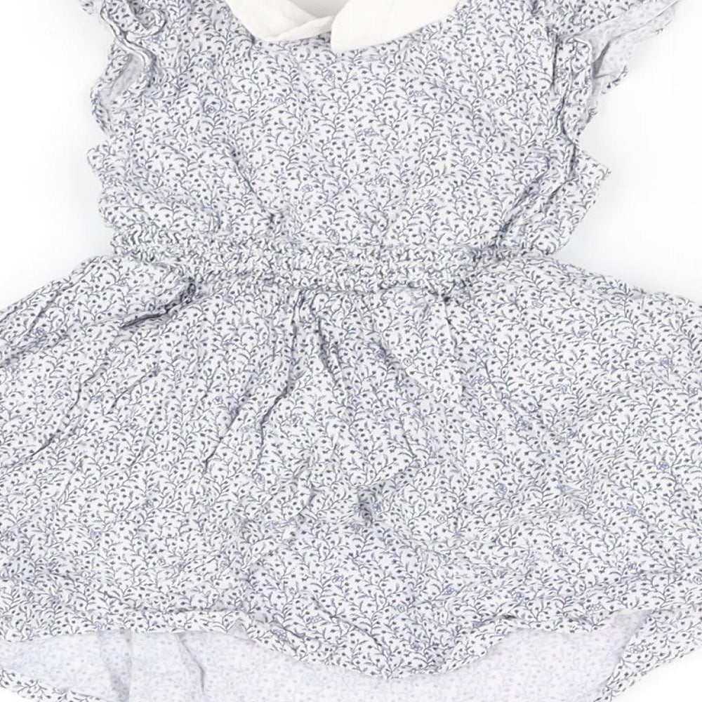 pre worn Girls Blue Fit & Flare Size 3-6 Months
