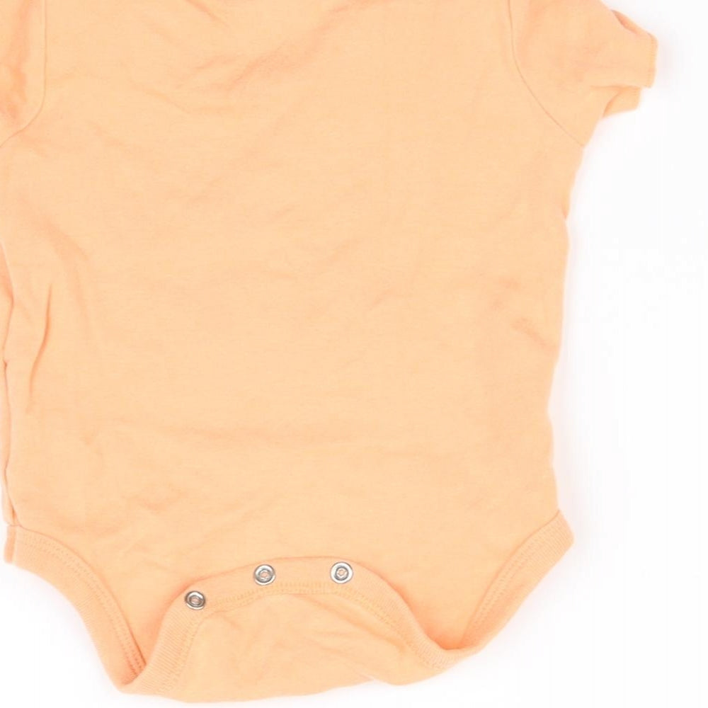 Gap Orange Basic T-Shirt Size 3-6 Months