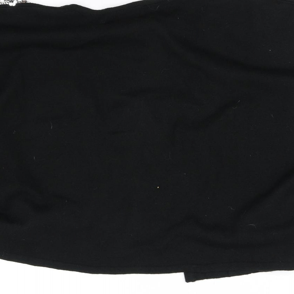 Being Casual Womens Black Cardigan Jumper Size 20