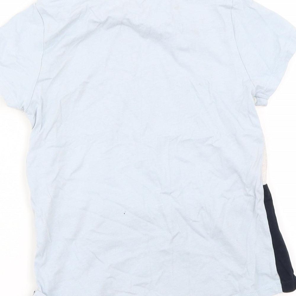 Primark Boys Blue Basic T-Shirt Size 3-4 Years