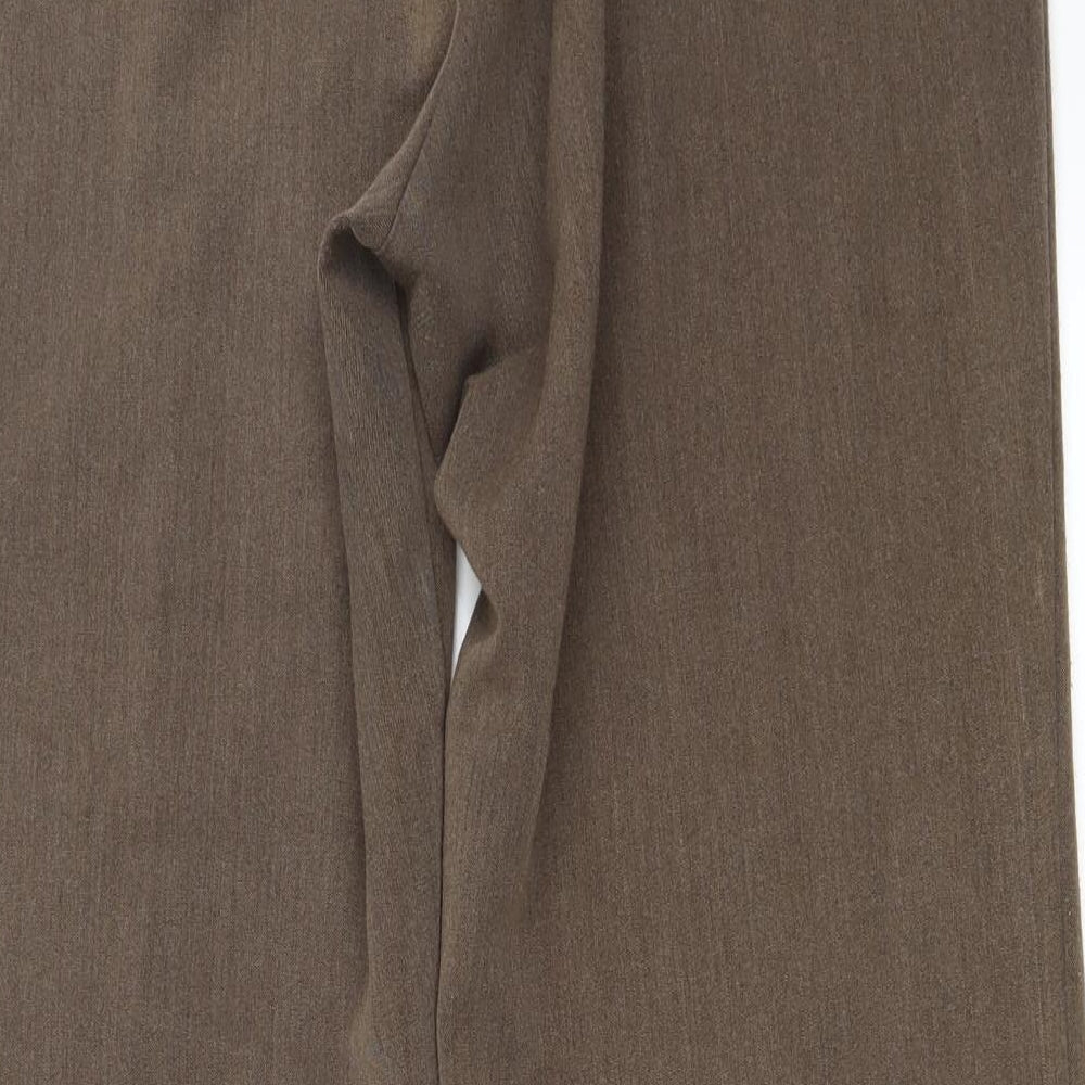 Bonmarché Womens Brown Trousers Size 18 L27 in