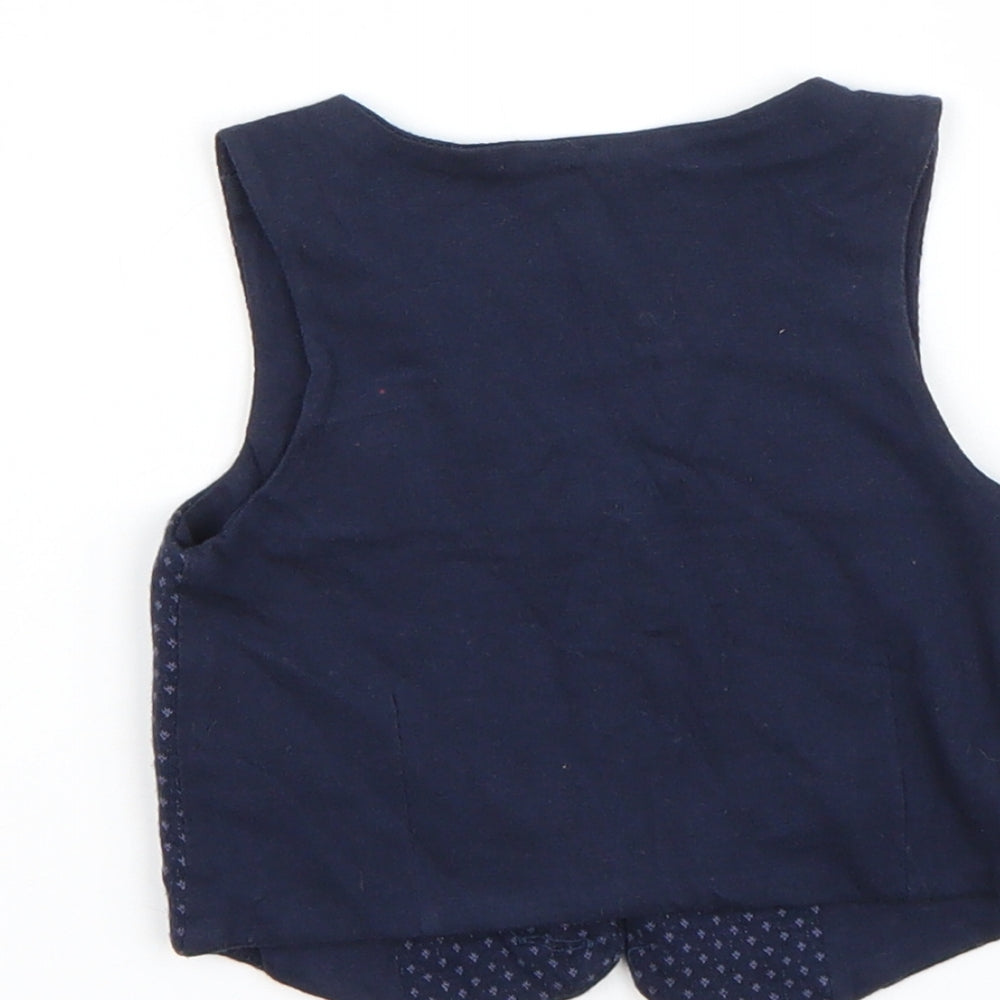 Primark Boys Blue Cardigan Jumper Size 3-6 Months