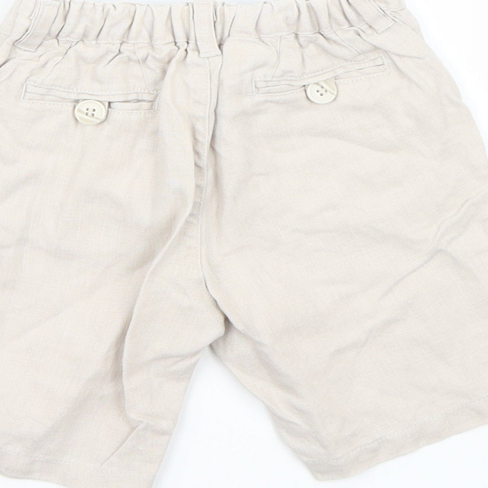 Monsoon Baby Beige Capri Trousers Size 12-18 Months