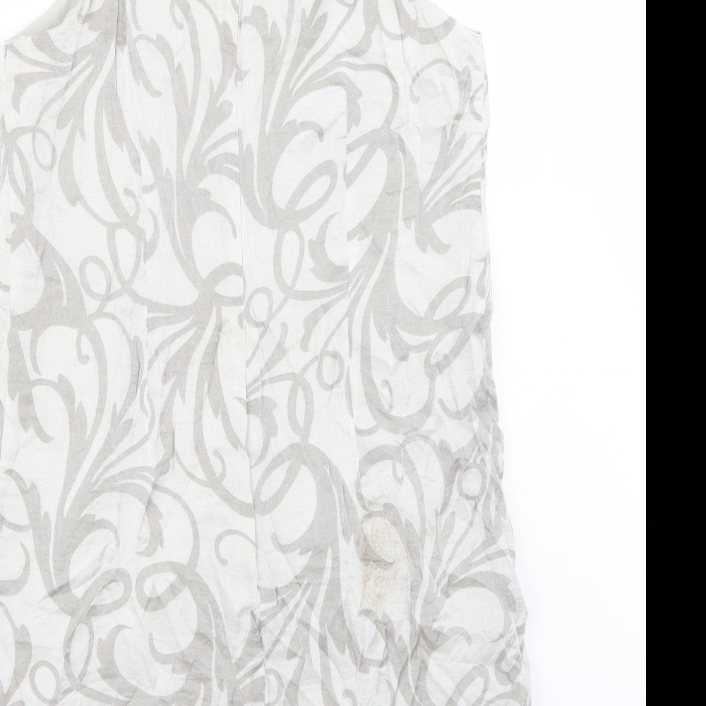 London Womens Grey A-Line Size 10