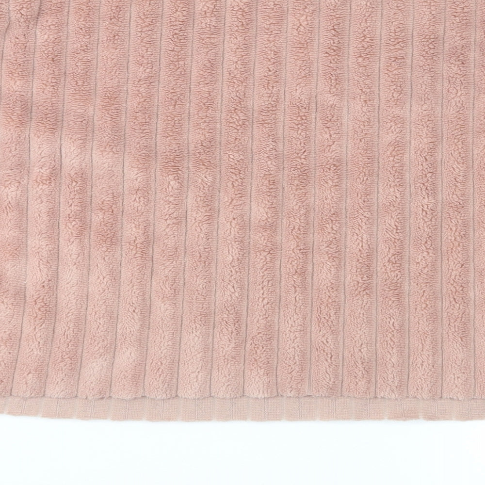 Zara Womens Pink Fleece Pullover Sweatshirt Size M