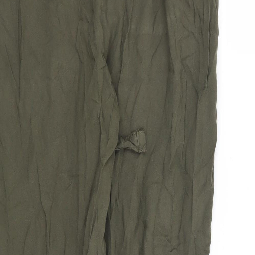 Atmosphere Womens Green Trousers Size 8 L25 in