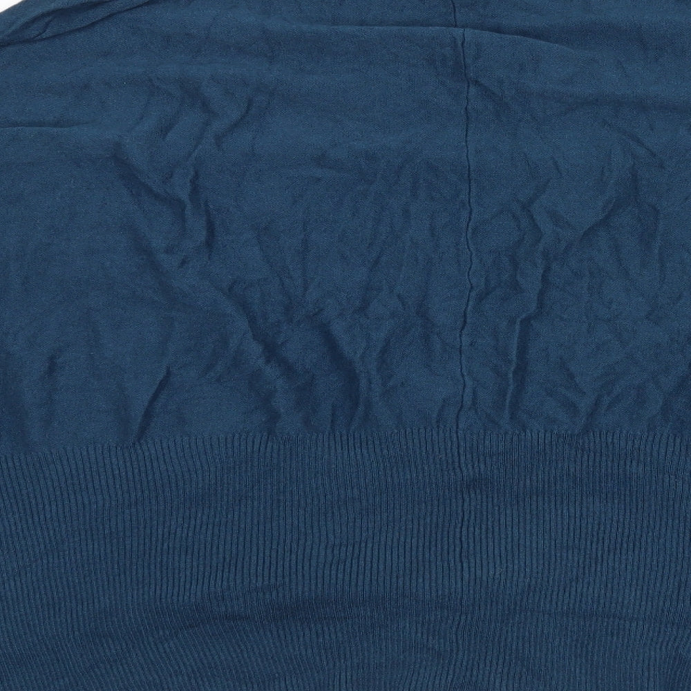 Ky Creations Womens Blue Pullover Jumper Size M