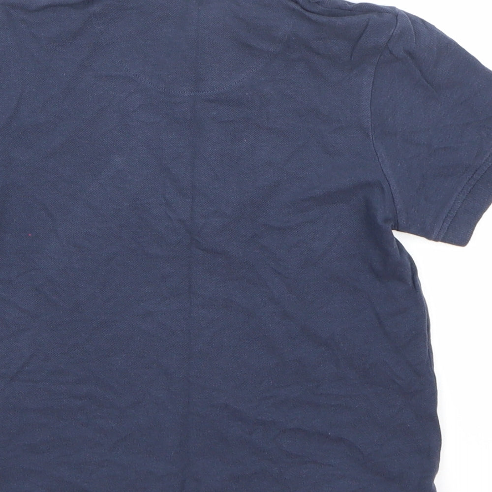 TU Boys Blue Basic Polo Size 3-4 Years