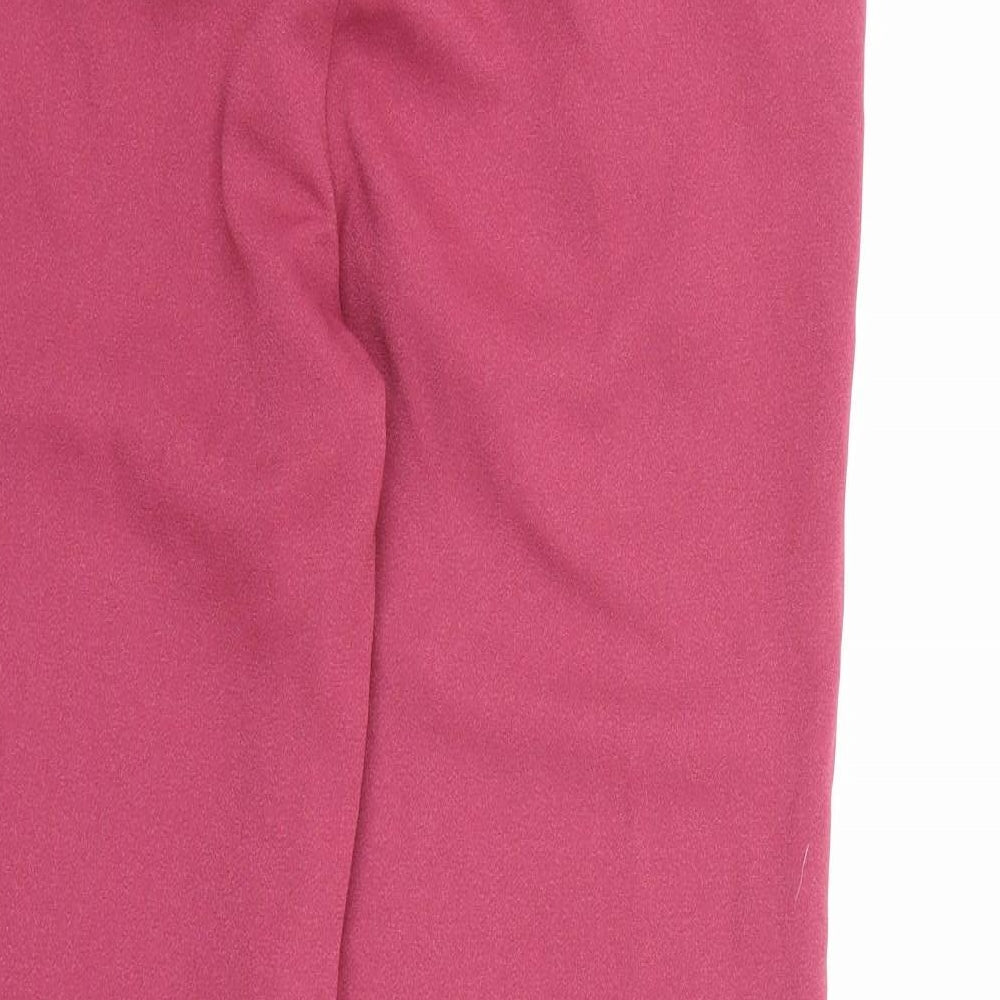 F&F Womens Pink Bloomer Trousers Size 8 L25 in