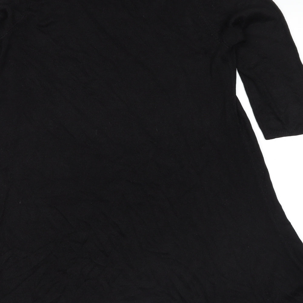 Papaya Womens Black Pullover Jumper Size 8