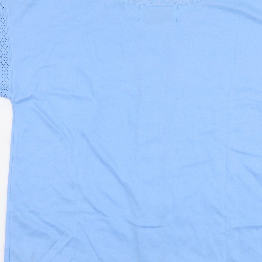 nuggets Womens Blue Basic Button-Up One Size