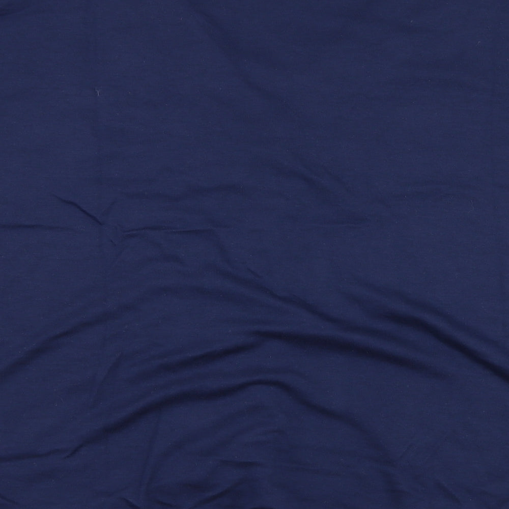 paramour Womens Blue Basic Button-Up Size S