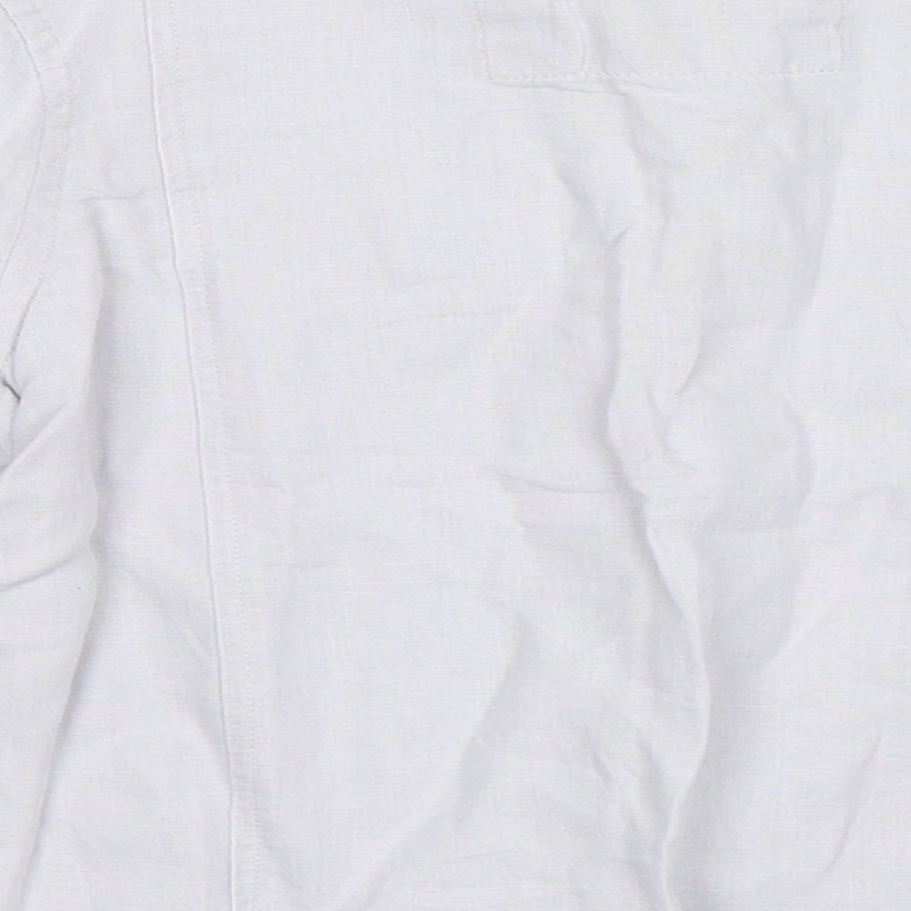 NEXT Boys Grey Basic Button-Up Size 3 Years