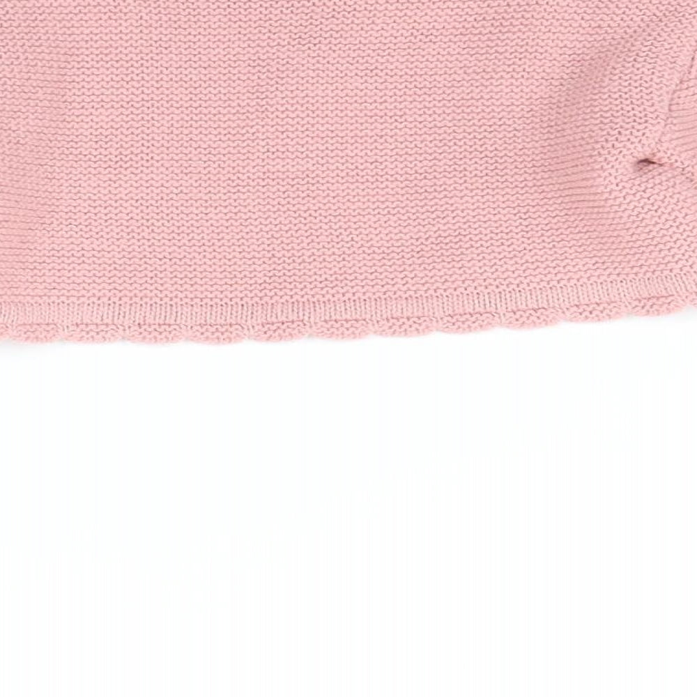 Zip Zap Girls Pink Cardigan Jumper Size 12-18 Months