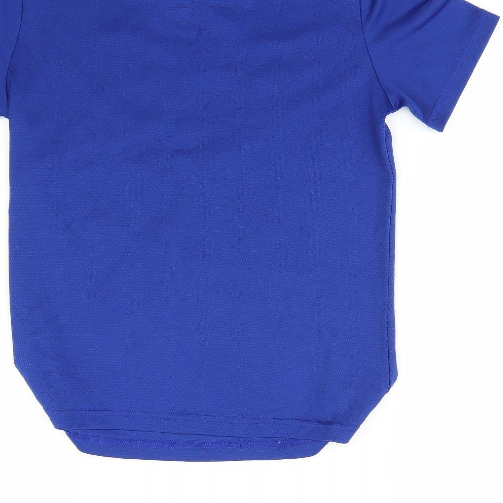 Athletic Works Boys Black Basic T-Shirt Size 7-8 Years
