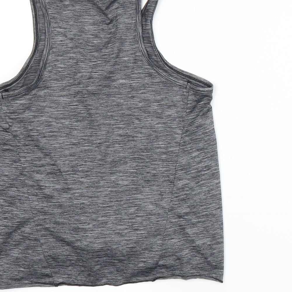 New Look Womens Grey Basic Tank Size S